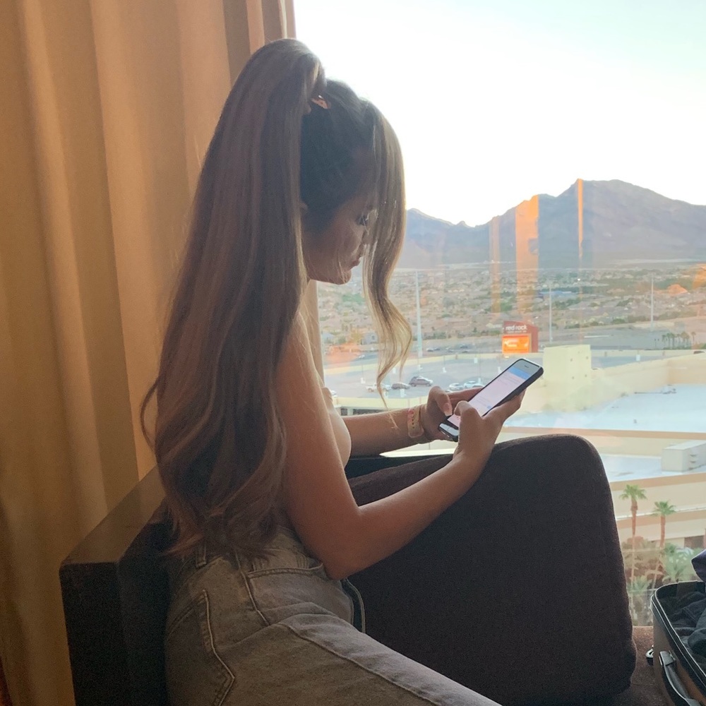 Foxy locks 26 in ponytail extension